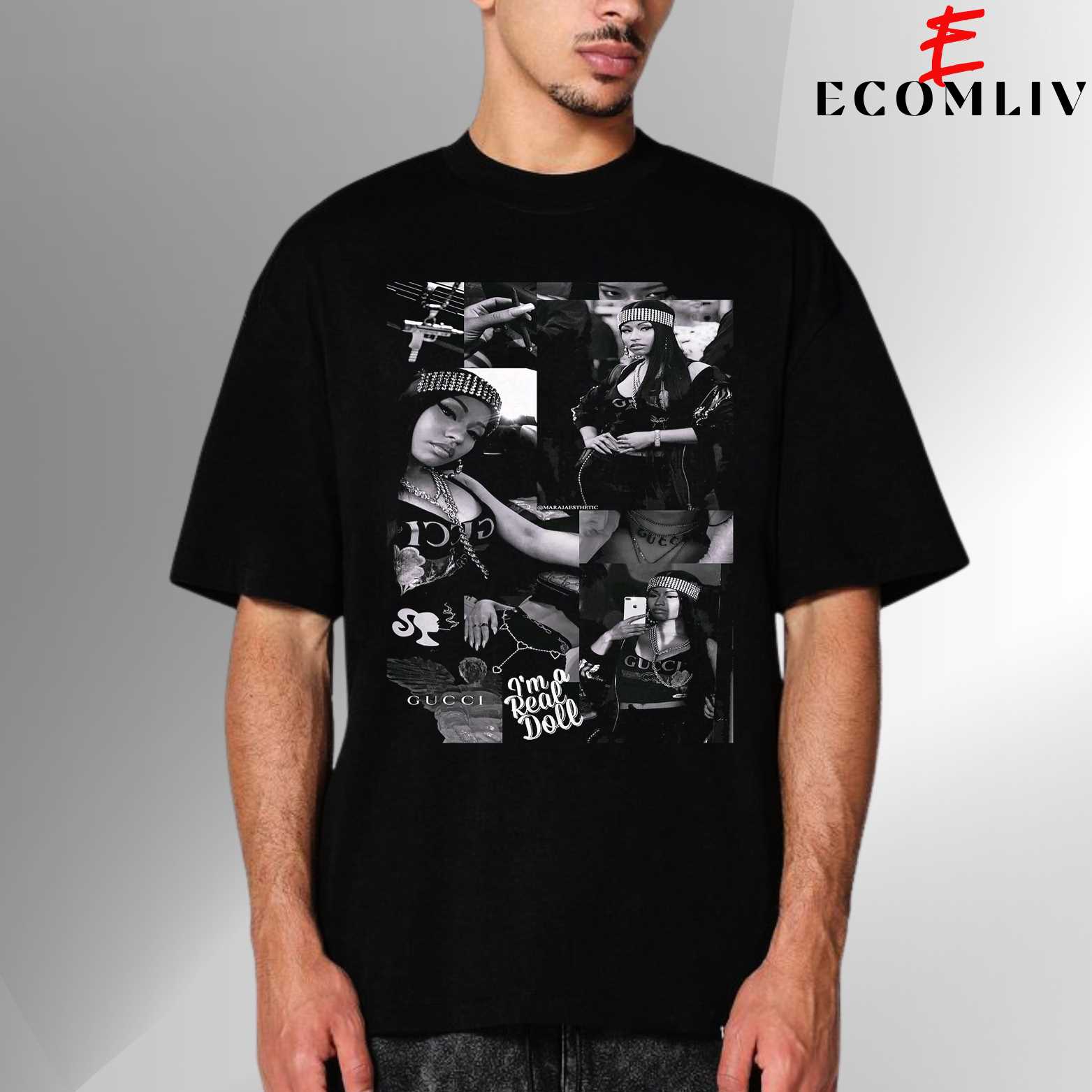 Nicki Minaj Retro Music Tee, Vintage Rap Queen Unisex Shirt